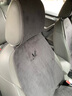 京饭碗适用于哈弗h6座套坐垫四季通用翻毛皮半包汽车座椅套冬季马鞍垫 标准版-分体拉姆斯翻毛皮-质感灰 11-24款哈弗h6坐垫五座 实拍图