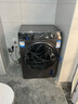 海尔（Haier）滚筒洗衣机洗烘一体机10公斤超薄全自动家用大容量嵌入智能投放微蒸汽杀菌一级能效双喷淋智能变频 10公斤+1.1超高洗净比+洗烘一体+六维减震 超薄款 实拍图
