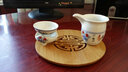 品言 高白泥仿古明成化斗彩鸡缸杯瓷器茶杯茶碗 茶具茶杯功夫 鸡缸杯盖碗（简约装） 实拍图