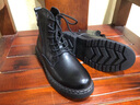 公牛世家马丁靴男高帮新品户外休闲鞋男大头皮鞋男士英伦风百搭工装鞋靴男 黑色 GN122101274 41标准运动鞋码 实拍图