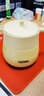 膳魔师（THERMOS）日本进口膳魔师焖泡、带茶漏家用不锈钢大容量茶壶TTE-450/700 奶黄色茶壶450ml(赠送壶垫) 实拍图