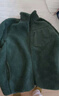 京东京造外套男羊羔毛秋冬季夹克情侣宽松加厚服装衣服 深军绿 XL 实拍图