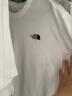 北面（The North Face）T恤短袖男女同款休闲圆领透气印花棉质宽松夏季户外半袖 FN4/白色 3XL/190(尺码偏小) 实拍图