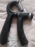 HUWAIREN计数握力器男士专业练手力可调节学生儿童握力训练器 （不包橡胶）黑色计数可调握力器 实拍图