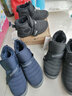 回力童鞋冬季儿童雪地靴加绒加厚时尚女童保暖短靴男童棉鞋 1087黑色 32码 下拉查看内长 实拍图