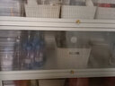 美厨物语厨房置物架落地置物柜收纳柜餐边柜用具橱柜微波炉烤箱储物碗柜子 【加高加厚】白4层100长42深 实拍图