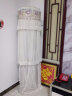 帛思绮（BoSiQi）空调罩柜机圆柱形蕾丝空调防尘罩简约2匹柜机罩 蜜朵 开机可用 高168 厘米 实拍图