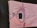 罗蒙（ROMON）纯棉牛津纺长袖衬衫男士休闲保暖上衣秋冬款中青年商务修身衬衣男 1021粉色 38 实拍图