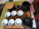 苏氏陶瓷（SUSHI CERAMICS）茶具套装实木手柄双侧把茶壶茶叶罐整套日式功夫茶具配竹面储水式茶盘茶托礼盒装 晒单实拍图