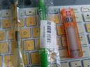 樱花（SAKURA）按动式中性笔0.5mm 活力果果系列签字笔水笔学生文具马卡龙五色可选 黑芯黄色杆 实拍图