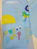 甜甜仔（TIANTIANZAI）儿童雨衣6-12岁小学生上学专用带书包位全身防水宝宝幼儿园雨披 03蓝色恐龙【升级高领+按扣】 2XL 实拍图