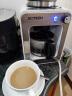 高泰 全自动磨豆咖啡机家用小型现磨咖啡豆办公室迷你泡茶研磨一体机美式滴漏壶煮电动磨豆机CM6686A 6686A白色 晒单实拍图