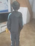 柏乐迪春秋季13青少年帅气卫衣男孩12岁中大童14初中学生运动服两件套装 TZ720白色(卫衣+长裤) 春秋款 160 (M) 建议体重65-90斤 实拍图