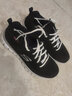 SKECHERS斯凯奇女鞋简约纯色运动鞋 轻质透气减震软底休闲鞋 12615/BKW 黑色/白色 36 实拍图
