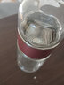 蓝致茶水分离泡茶杯女士便携可爱双层玻璃杯子少女花茶杯过滤水玻璃杯 玫瑰金280ml【茶水分离】 实拍图