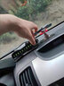 型点 车载手机支架 中控台仪表台吸盘式手机夹 汽车内多功能导航直视式支撑架停车牌车模饰品车上用品大全 升级款带号码牌【尊贵黑】（香棒*1） 实拍图