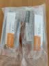 舒斯顿免打孔门把手铝合金拉手衣柜推拉门防盗门室内卫生间浴室 小号桃木色 免钉款（配免钉胶） 实拍图