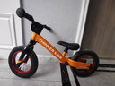 ThinkerKids平衡车儿童无脚踏单车滑步车2-6岁滑行车宝宝滑行车12寸 C款克罗橙12寸竞技款90-120CM 实拍图