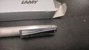 LAMY钢笔签字笔 生日节日礼物学生成人练字文具 德国进口 演艺系列墨水笔 磨砂银 F0.7mm 实拍图