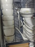 108件碗碟套装北欧家用个性陶瓷餐具套装创意大号汤面碗盘筷组合 108件配汤碗(太阳方形) 实拍图