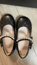 百丽童鞋春秋女童皮鞋返校学生鞋宝宝透气珍珠单鞋表演鞋 黑色28码 实拍图