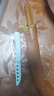 铭奇大号水果刀切西瓜加长款木柄不锈钢瓜果用刀锋利水果档瓜果削皮刀 MK195水果刀送护鞘 实拍图