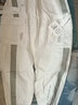 佐优品秋冬季工装裤男潮流束脚宽松机能哈伦休闲长裤百搭直筒九分裤子男 CSP-K94白色 3XL (建议148-160斤) 实拍图