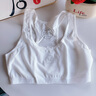 活力四射（hzasz）儿童运动内衣发育期8-12岁女童初期小学生抹胸中大童少女文胸背心 903粉色+白色【2件装】 80A(参考体重78-95斤) 实拍图