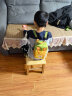 SHUKIKU儿童书包多功能迷你包防泼水双肩包斜挎包手提小包包橡果绿 实拍图