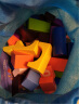 QZMEDU 108粒大颗粒积木玩具马卡龙木质拼插男女孩儿童桶装早教玩具生日礼物 晒单实拍图