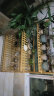 木马人简易可折叠客厅花架阳台户外多层家用落地室内花盆架子置物盆景架 3层100原色 实拍图