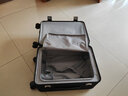 越梦前开盖全铝镁合金行李箱高端商务侧开拉杆箱飞机登机箱20寸22男女 爵士黑 22英寸 -可装15-16寸电脑 可登机 实拍图