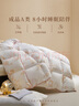 LOVO罗莱 A类 95%白鹅绒羽绒被 冬被 1150g填充220*240cm 花色 实拍图