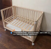 巴布豆（BOBDOG）婴儿床多功能床 可移动 宝宝床亲子床新生儿床实木床边床拼接大床 基础款-床+画板+空气纤维床垫 实拍图