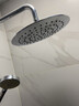 摩恩（MOEN）水呼吸花洒顶喷淋浴器节水空气注入喷头花洒花洒顶喷花洒喷头 M22033 (230mm ABS顶喷) 实拍图