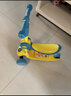米迪象新春国潮风儿童滑板车可坐可滑可拆卸可升降多功能滑行车2-6岁 黄色顶配款【悍马轮+音乐+座椅】 实拍图