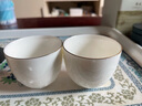 聚御瓷品茗杯潮汕家用功夫茶杯套装羊脂玉白瓷小茶杯陶瓷喝茶杯子闻香杯 知心杯[5*4.7cm] 50ml 8只 实拍图