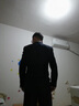 罗蒙（ROMON）西服套装男士修身西装职业正装新款结婚新郎伴郎商务服 906藏青（二扣）【2件套】 L 175 实拍图
