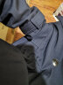 欧莎（OSA）新款气质风衣女中长款英伦风小个子外套高端流行大衣 藏蓝色 XXL 实拍图