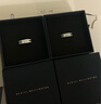 丹尼尔惠灵顿（DanielWellington）dw戒指女 珐琅双色情侣对戒 表白圣诞礼物送女友男生礼物 54号DW00400049 银色 实拍图