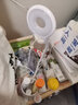 久量（DP） led阅读灯学生台灯学习充电台灯宿舍床头灯三挡调光便携小夜灯 1060【三档+自带笔筒+线头套装】 实拍图