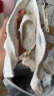 十月结晶花边围嘴8层加厚3条装0-1岁宝宝围兜饭兜口水巾360度可旋转  实拍图