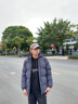 啄木鸟棉衣男冬季新款棉服男士加厚棉袄子连帽中青年防寒保暖外套 黑色 XL 实拍图