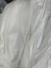 拉夏贝尔（La Chapelle）女装法式连衣裙2023夏季新款浪漫气质感泡泡袖V领薄款女A字裙 米色 XL 晒单实拍图