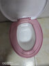 亲育儿童马桶坐便器大号5-12岁小孩男女孩幼儿仿真马桶加大加高 加大号硬垫 粉色 【5岁-12岁】 实拍图