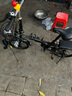 EG7 可折叠自行车女超轻便携单车迷你变速小型新款成人成年大人男 单速-辐条轮【黑色】 16寸【适合：130-160CM】 实拍图