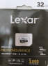 雷克沙（Lexar）32GB TF（MicroSD）存储卡 C10 UHS-I 读100MB/s 高度耐用 行车记录仪&安防监控专用 实拍图