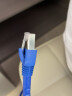 山泽（SAMZHE）水晶头保护套 内径8.0mm 50个装 七类7类网线RJ45电脑网络护套 蓝色 HT701 实拍图