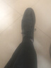 北欧图（BEIOUTU）皮鞋男商务正装鞋英伦低帮系带男士亮皮结婚皮鞋 2813 黑色 41  实拍图