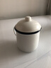 友黎优品（B.youly）复古茶缸子怀旧陶瓷杯为人民服务马克杯办公室茶杯带盖定制logo  广阔天地大有作为 400ml 实拍图